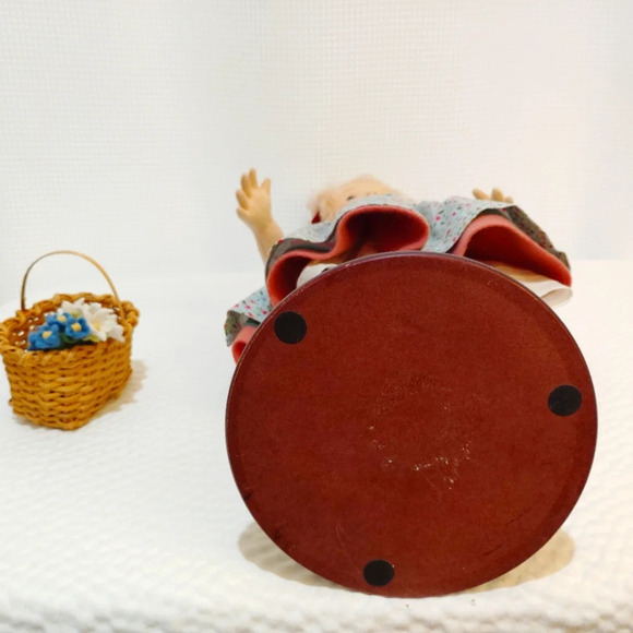 Vintage Steiff Kinder Sophie Doll R. John Wright Vermont Felt 17" 203/500 Rare - Picture 12 of 15